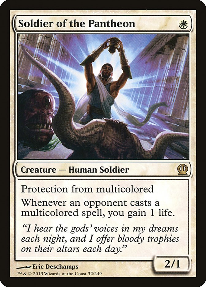 Soldier of the Pantheon [Theros] | Total Play