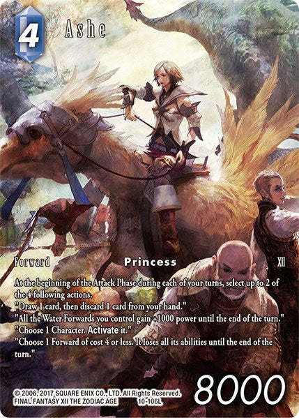 Ashe (Full Art Reprint) [Crystal Dominion] | Total Play