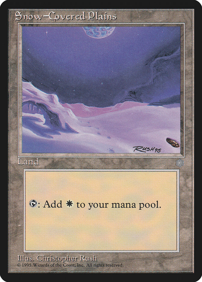 Snow-Covered Plains [Ice Age] | Total Play