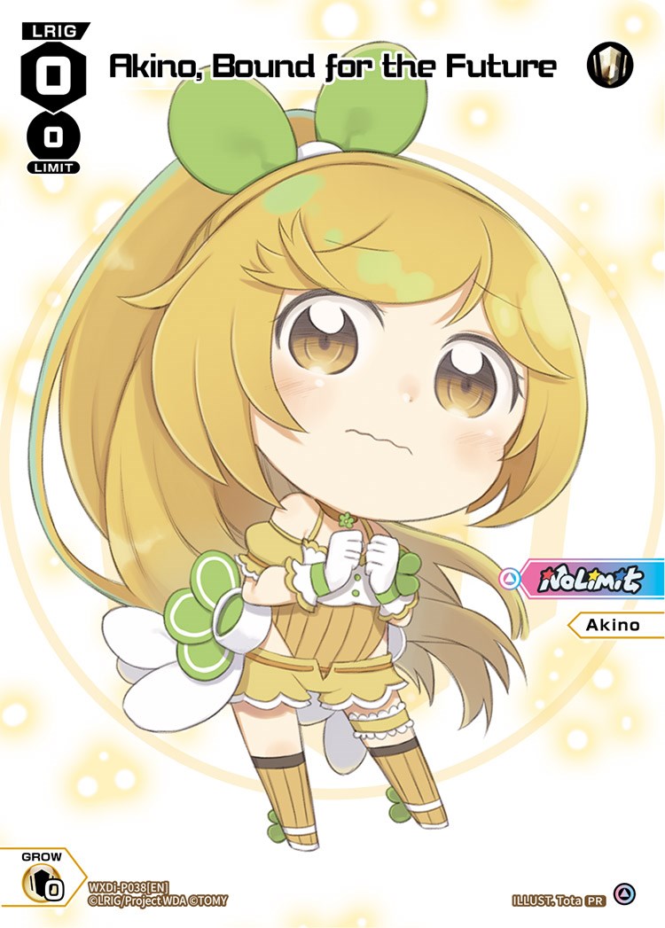 Akino, Bound for the Future (Chibi) (WXDi-P038) [Promo Cards] | Total Play