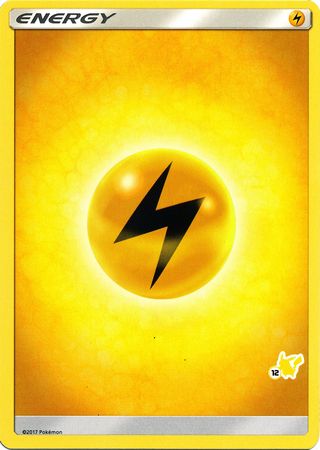 Lightning Energy (Pikachu Stamp #12) [Battle Academy 2020] | Total Play