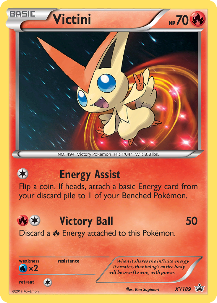 Victini (XY189) [XY: Black Star Promos] | Total Play