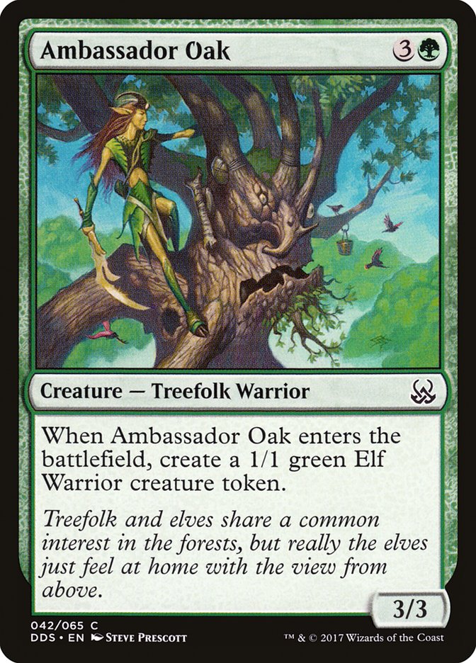 Ambassador Oak [Duel Decks: Mind vs. Might] | Total Play