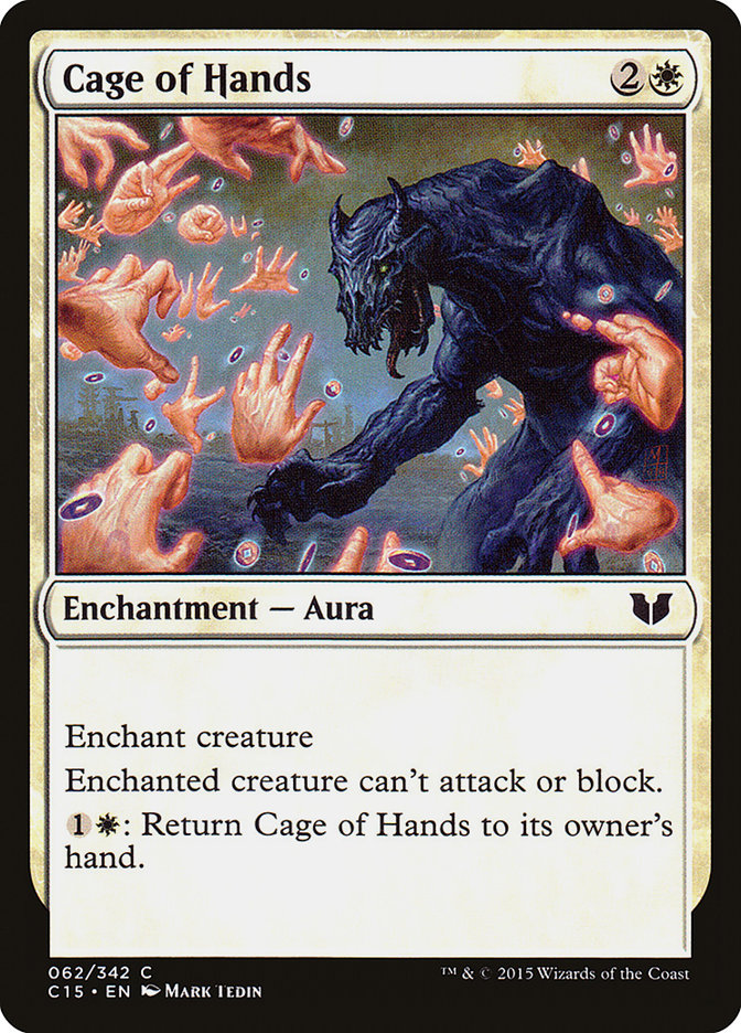 Cage of Hands [Commander 2015] | Total Play