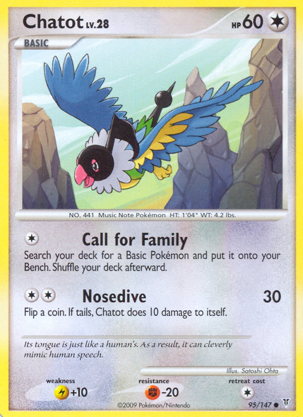 Chatot (95/147) [Platinum: Supreme Victors] | Total Play