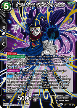 Oceanus Shenron, Negative Energy Explosion (BT14-135) [Cross Spirits] | Total Play