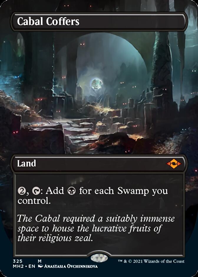 Cabal Coffers (Borderless Alternate Art) [Modern Horizons 2] | Total Play
