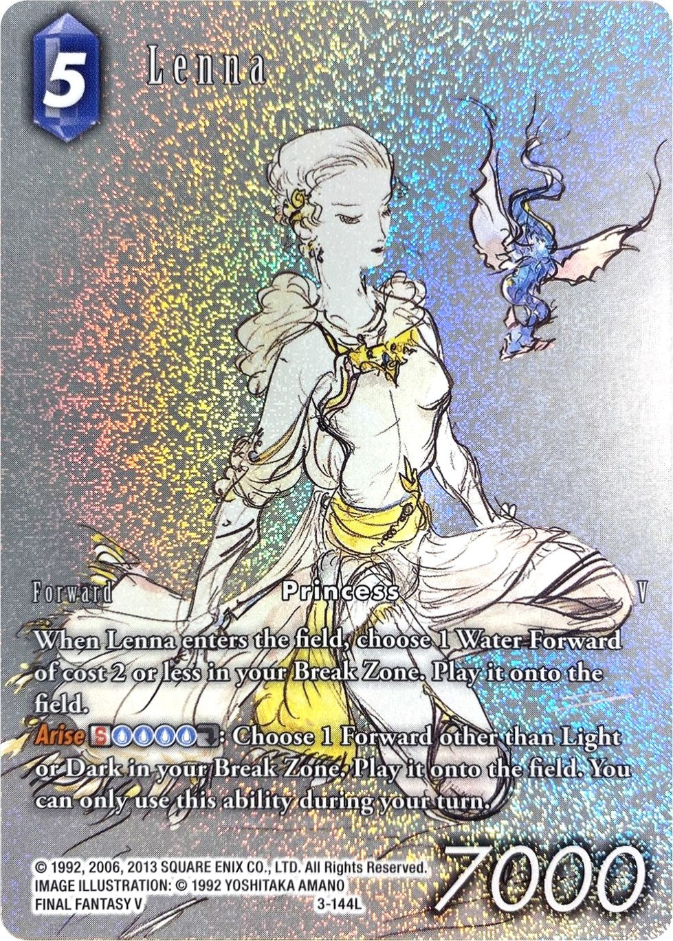 Lenna (Full Art Reprint) [Emissaries of Light] | Total Play