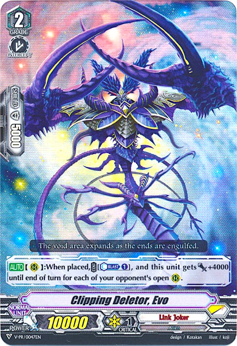 Clipping Deletor, Evo (V-PR/0047EN) [V Promo Cards] | Total Play