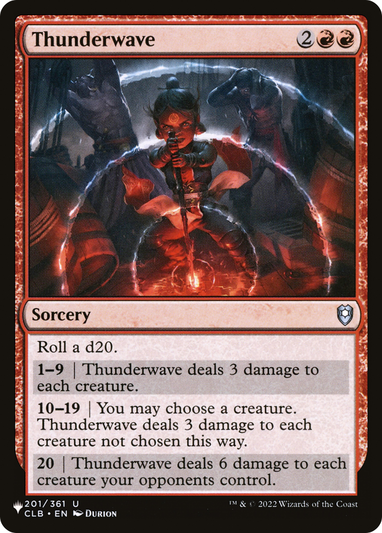 Thunderwave [The List] | Total Play