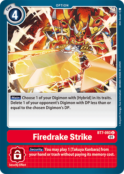 Firedrake Strike [BT7-093] [Next Adventure] | Total Play