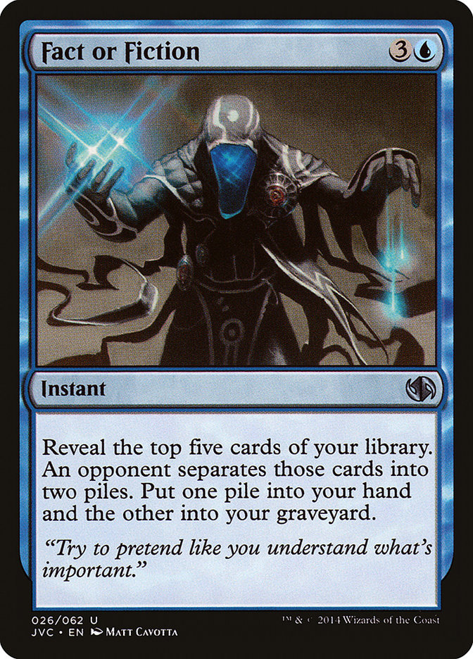 Fact or Fiction [Duel Decks Anthology] | Total Play
