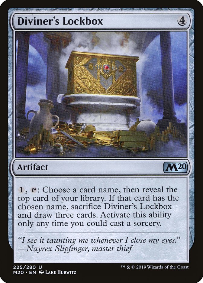 Diviner's Lockbox [Core Set 2020] | Total Play