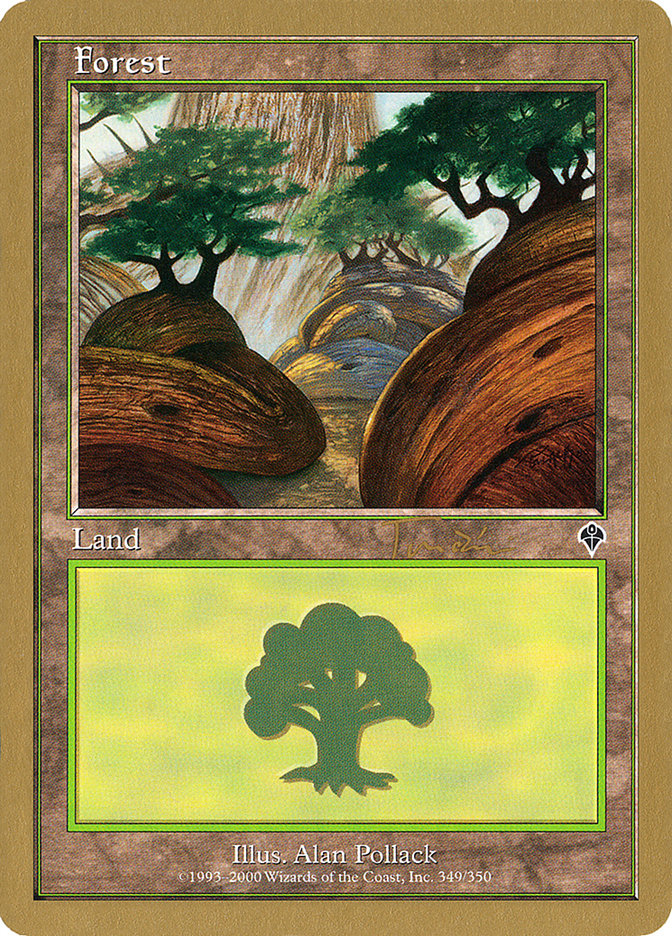 Forest (jt349a) (Jan Tomcani) [World Championship Decks 2001] | Total Play