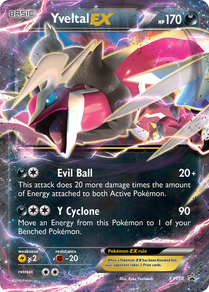 Yveltal EX (XY150) [XY: Black Star Promos] | Total Play