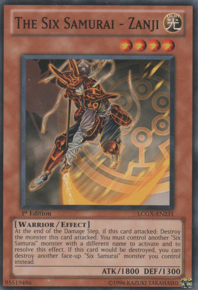 The Six Samurai - Zanji [LCGX-EN231] Common | Total Play
