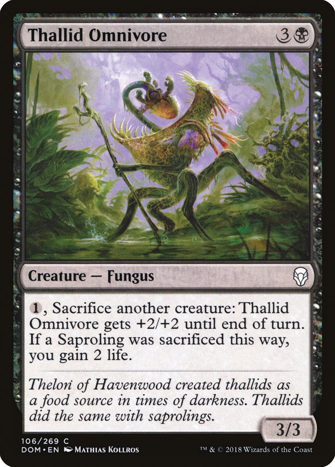 Thallid Omnivore [Dominaria] | Total Play