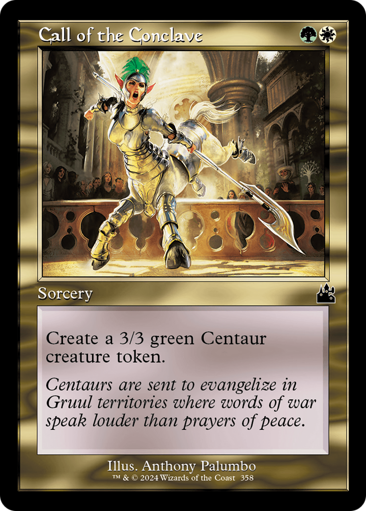 Call of the Conclave (Retro Frame) [Ravnica Remastered] | Total Play