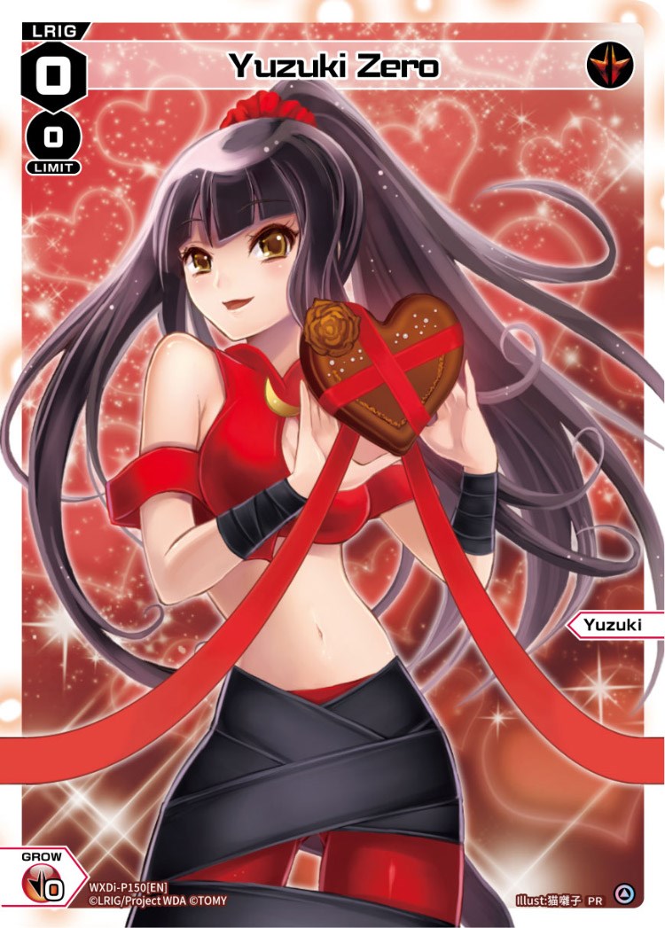 Yuzuki Zero (Valentine 2023) (WXDi-P150[EN]) [Promo Cards] | Total Play