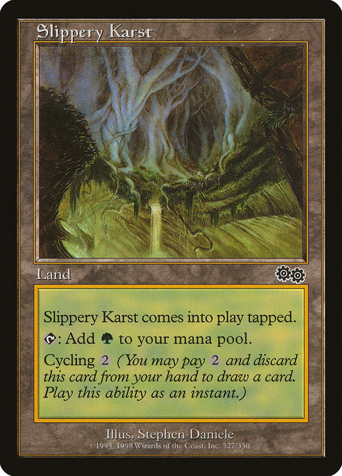 Slippery Karst [Urza's Saga] | Total Play