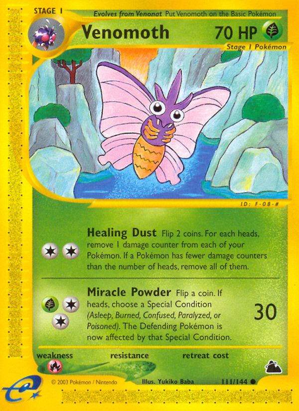 Venomoth (111/144) [Skyridge] | Total Play