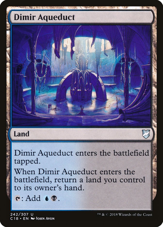 Dimir Aqueduct [Commander 2018] | Total Play