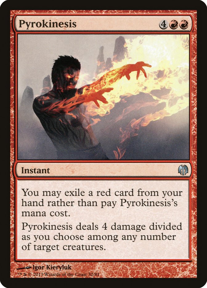 Pyrokinesis [Duel Decks: Heroes vs. Monsters] | Total Play