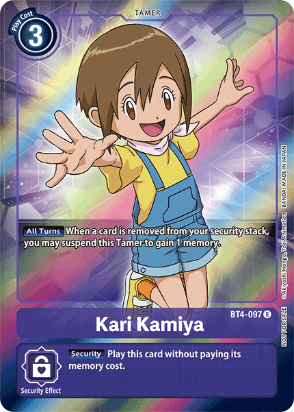 Kari Kamiya [BT4-097] (Buy-A-Box Promo) [Great Legend Promos] | Total Play