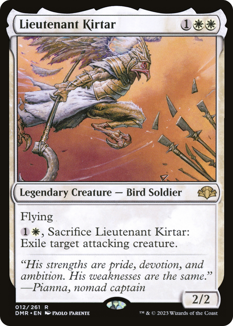 Lieutenant Kirtar [Dominaria Remastered] | Total Play