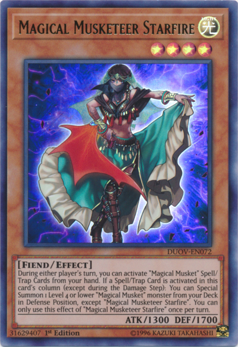 Magical Musketeer Starfire [DUOV-EN072] Ultra Rare | Total Play