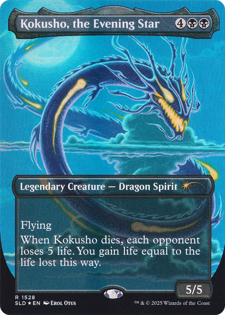 Kokusho, the Evening Star (Rainbow Foil) [Secret Lair Drop Series] | Total Play