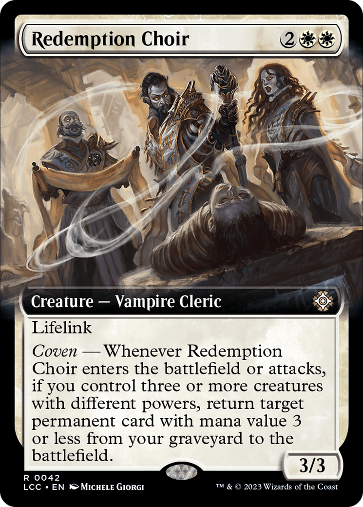 Redemption Choir (Extended Art) [The Lost Caverns of Ixalan Commander] | Total Play