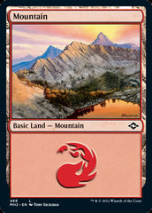 Mountain (488) (Foil Etched) [Modern Horizons 2] | Total Play