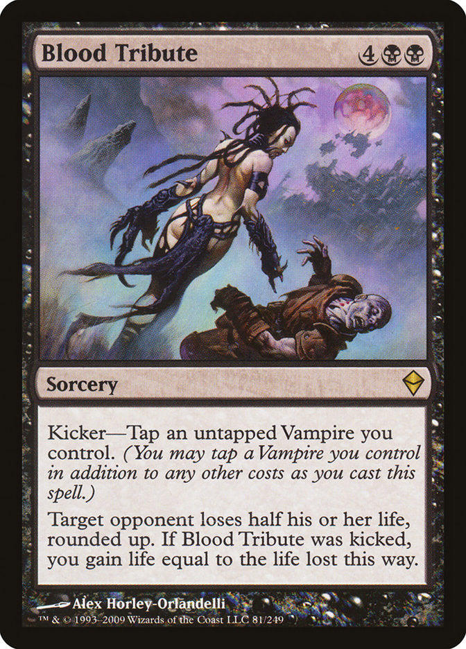 Blood Tribute [Zendikar] | Total Play
