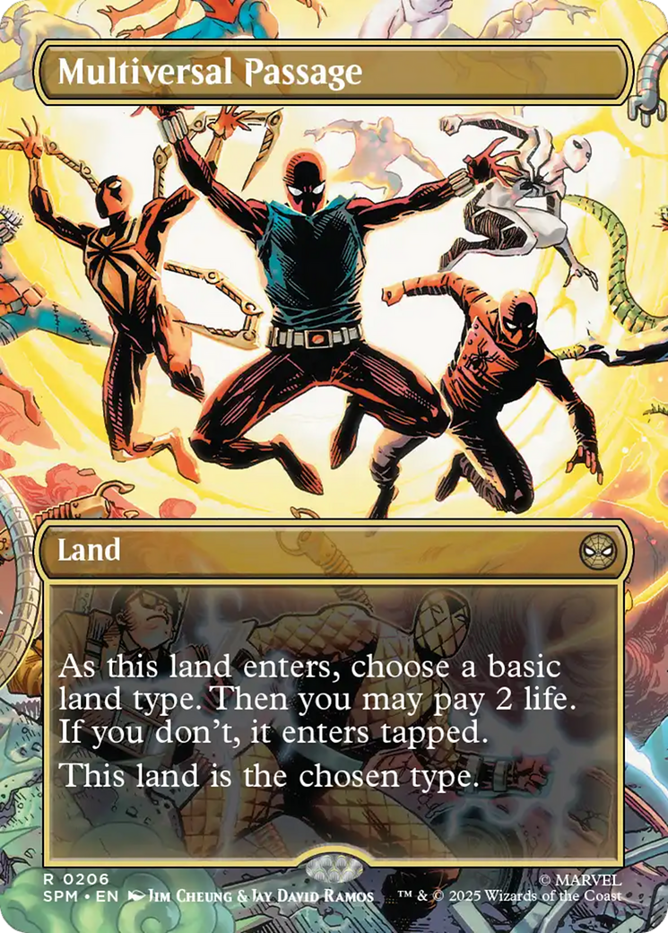 Multiversal Passage (Borderless) [Marvel's Spider-Man] | Total Play