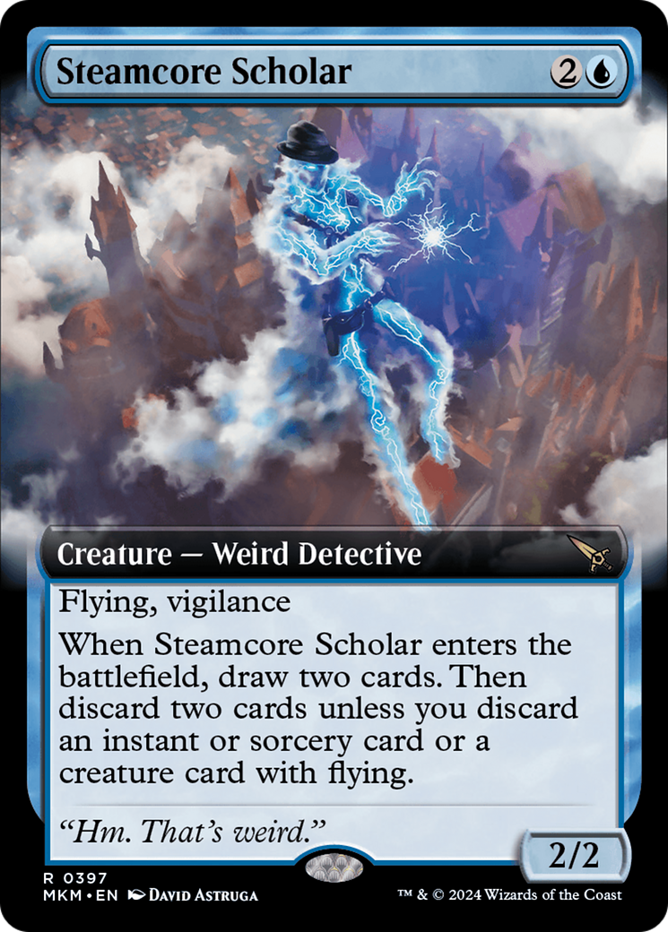 Steamcore Scholar (Extended Art) [Murders at Karlov Manor] | Total Play