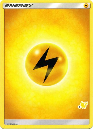 Lightning Energy (Pikachu Stamp #3) [Battle Academy 2020] | Total Play
