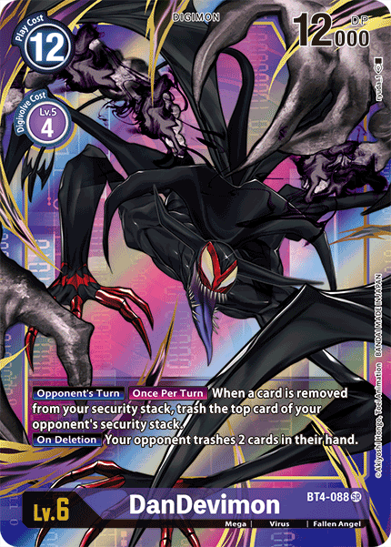 DanDevimon [BT4-088] (Alternate Art) [Great Legend] | Total Play