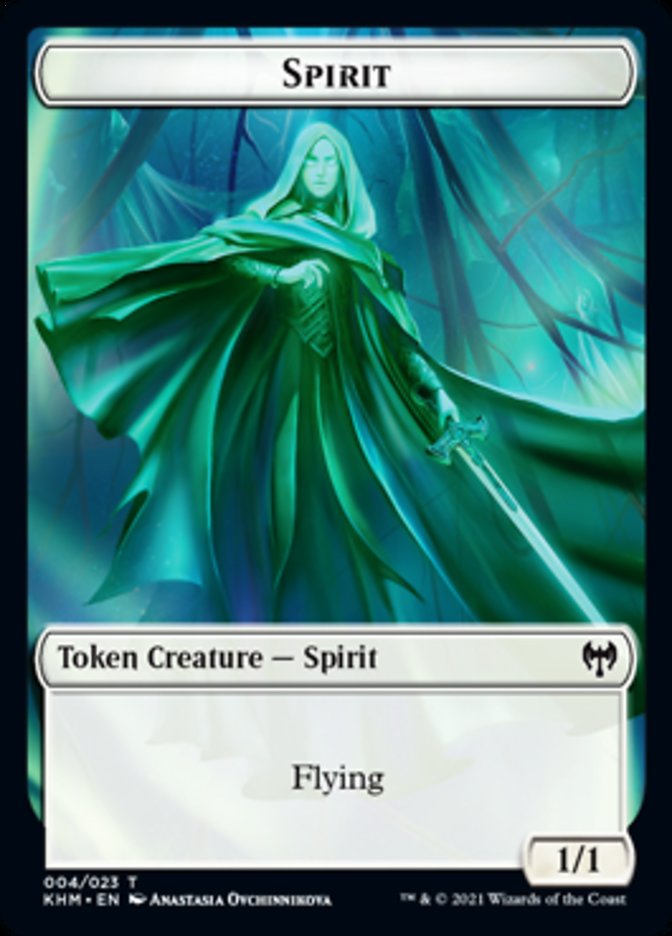 Spirit Token [Kaldheim Tokens] | Total Play