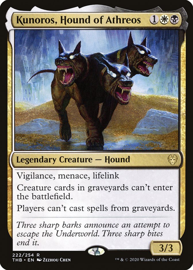 Kunoros, Hound of Athreos [Theros Beyond Death] | Total Play
