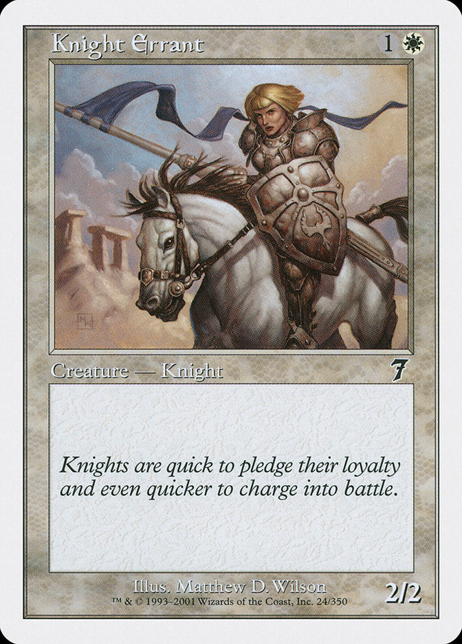 Knight Errant [Seventh Edition] | Total Play