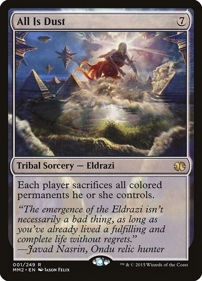 All Is Dust [Modern Masters 2015] | Total Play