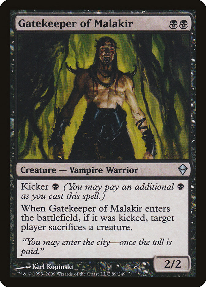 Gatekeeper of Malakir [Zendikar] | Total Play