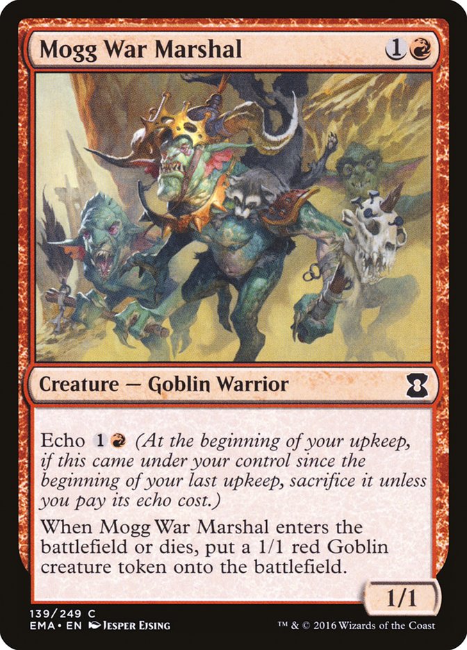 Mogg War Marshal [Eternal Masters] | Total Play