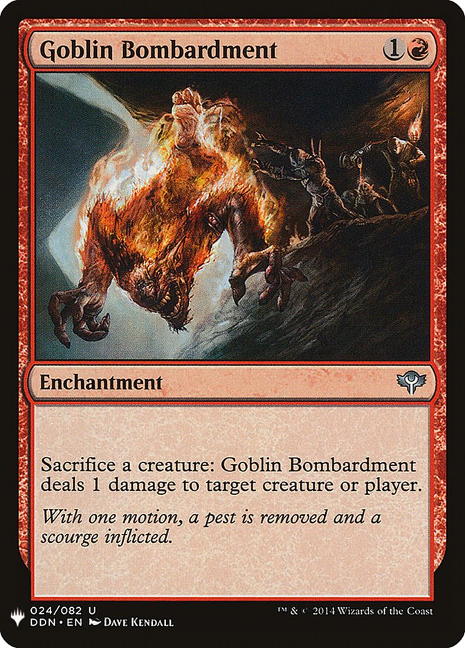 Goblin Bombardment [Mystery Booster] | Total Play