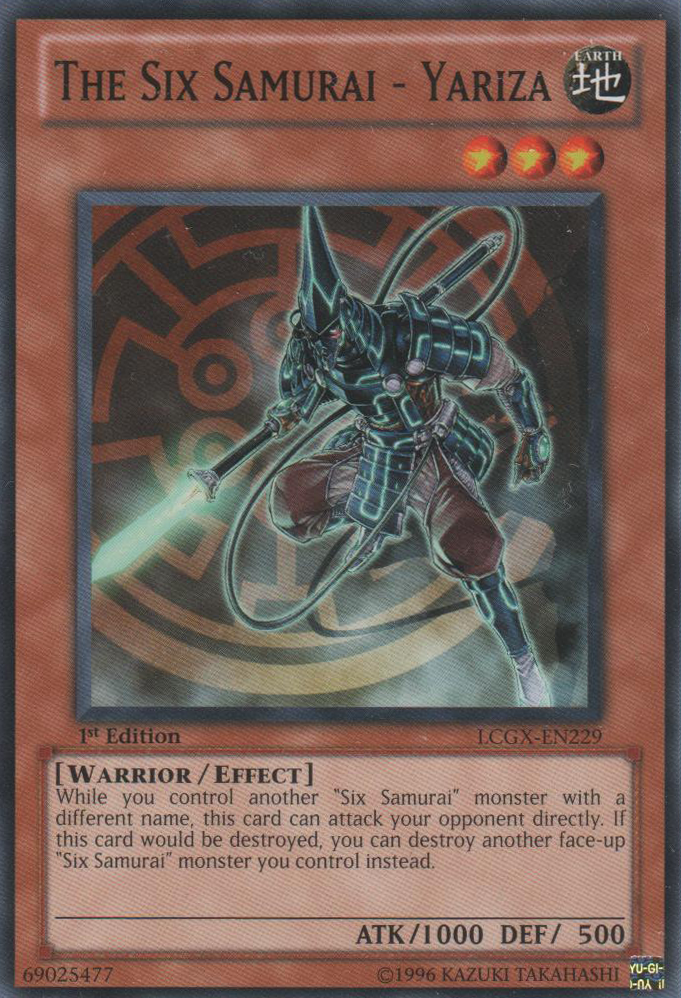 The Six Samurai - Yariza [LCGX-EN229] Common | Total Play