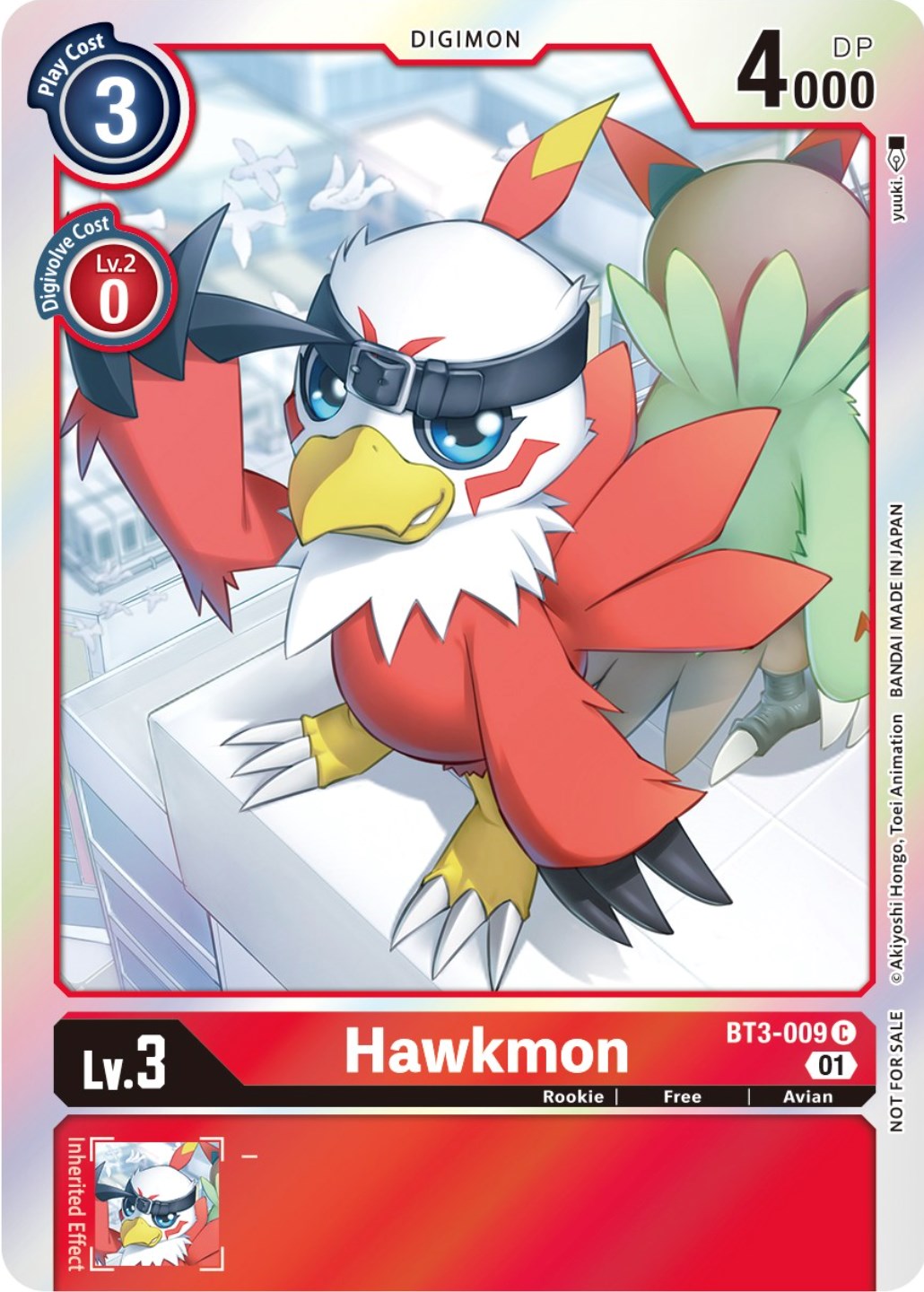 Hawkmon [BT3-009] (ST-11 Special Entry Pack) [Release Special Booster Promos] | Total Play