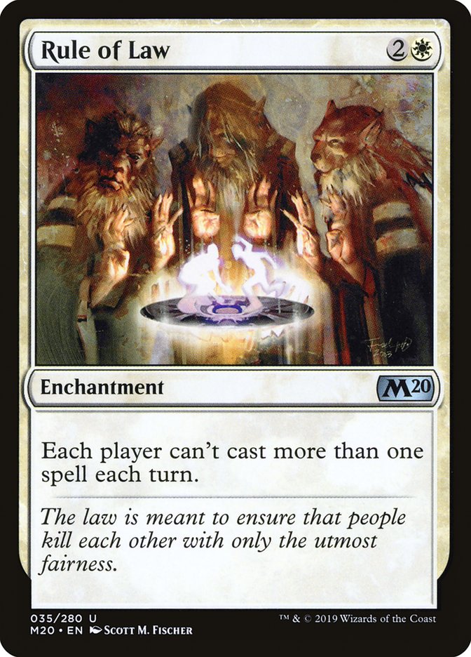 Rule of Law [Core Set 2020] | Total Play