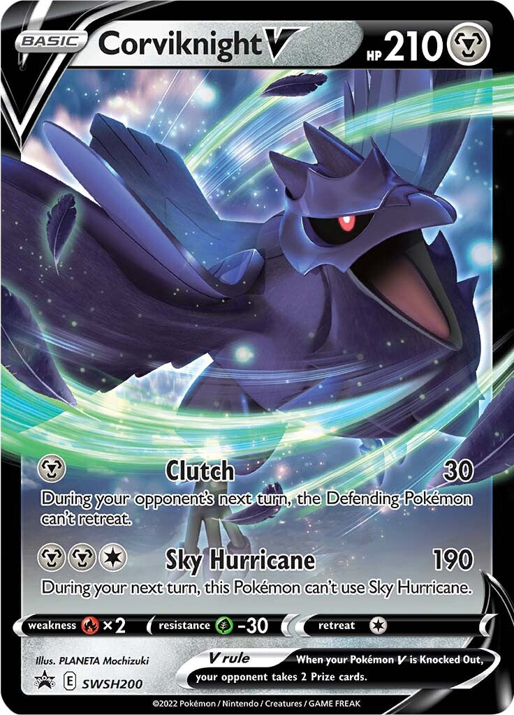 Corviknight V (SWSH200) [Sword & Shield: Black Star Promos] | Total Play