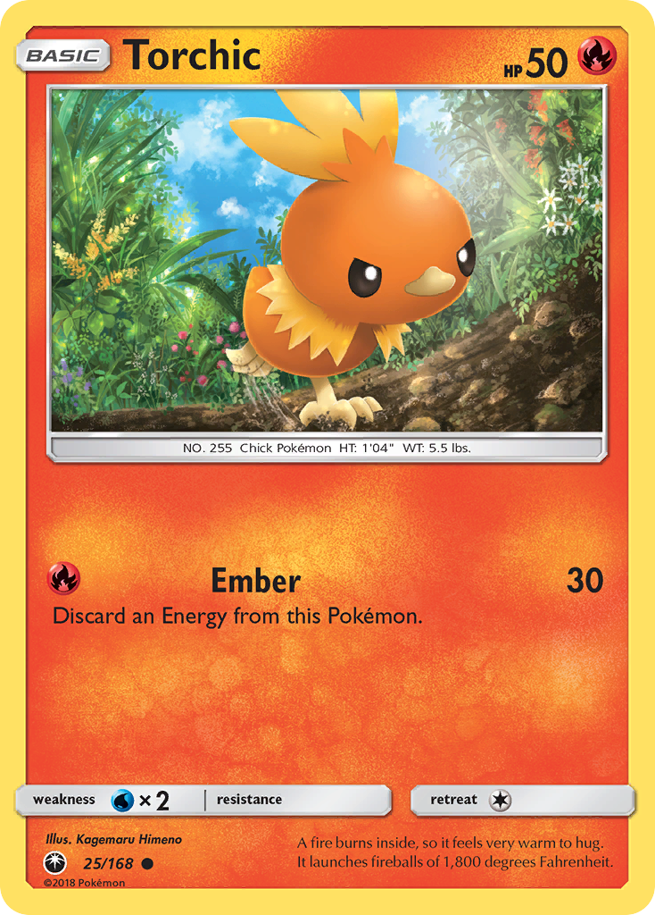 Torchic (25/168) [Sun & Moon: Celestial Storm] | Total Play